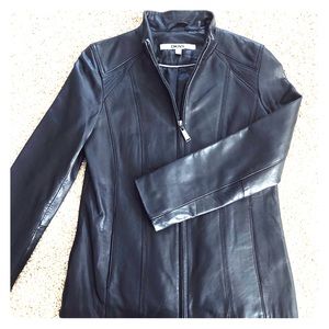 DKNY leather jacket